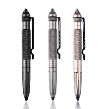 Self Portable Multipurpose Anti-skid personalized Aviation Aluminum Personal Self Defense Tactical Pen Tool Tungsten Steel Head 2024 - compre barato