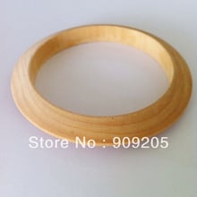 SANSHOOR Natural Wood Diy Thin Unfinished Wooden Bangles Bracelet For DIY Handmade Jewelry 15pcs/lot SMT-235J 2024 - buy cheap