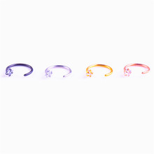 WWLB 1 Pcs Star Fake Nose Ring Lip Ring C Clip Kylie lip Piercing Burun Nose Rings Hoop for Women Girl Neuspiercing Body Jewelry 2024 - buy cheap