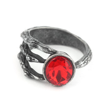 Dark Souls 3 демон лапа с украшением в виде кристаллов кольцо Мужская и Женская мода ювелирные изделия 2024 - купить недорого