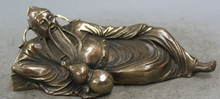 Song voge-GEMA S2458 de 9 ", estatua de poet rhymist de bronce chino, calabaza, cucurbit, Li Bai po 2024 - compra barato