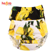 Ruffle Mango Cotton Baby Bloomers Boy Girl Diaper Cover Newborn Floral Shorts Infant Panties Summer Clothes 2024 - buy cheap