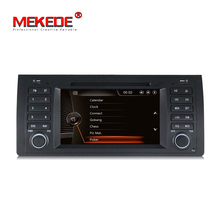 MEKEDE бесплатная карта + оригинальный UI 7 "автомобильный DVD gps для BMW/E39 X5 E53 с gps BT Радио RDS USB SD управление рулем Бесплатная доставка 2024 - купить недорого