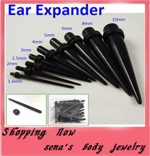 Uv body jewelry  big wholesale free shipping 900pcs mix 9size piercing ear taper ear expander uv ear stretcher piercing 2024 - buy cheap