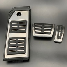 Car Accessories Fuel Accelerator Brake footrest Pedals Plate For Audi Q7 SQ7 Q8 (2016-2020) For Porsche Cayenne 2018-2020 2024 - buy cheap