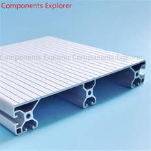Perfil de extrusión de aluminio para escaleras, corte aleatorio, Color plateado, 1000mm, 40240 2024 - compra barato