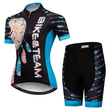 Conjunto feminino de ciclismo pro, roupas de bicicleta para corrida, mtb, shorts, conjunto de roupa de ciclismo 2024 - compre barato