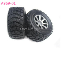 Original Wltoys A969-01 Left Tire and A969-02 Right Tire Part RC Car Left Tire/ for Wltoys A969 K929 1/18 RC Car Part 2024 - buy cheap