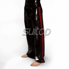 latex army unifrom pants latex jean men 2024 - buy cheap