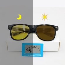 Óculos de sol com lentes transition polarizadas, óculos fotocromático para mulheres, homens e mulheres, lentes descoloridas 2018 2024 - compre barato