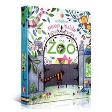 Libro educativo en 3D con dibujo de animales del Zoo para niños y bebés, libro de lectura con solapa 2024 - compra barato