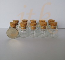 Wholesale 200pcs 4ml 22*25mm small glass vials with cork tops bottles Little empty jars 2024 - buy cheap