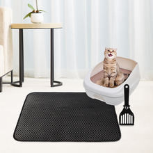 EVA Cats alfombra de cama bonita forma de gato antideslizante gatos camada mascotas esteras gatos camada mascotas estera de doble capa 2024 - compra barato