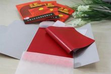 100pcs/pack 48K double-sided High quality red carbon paper 18.5X8.5cm 2024 - buy cheap