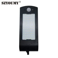 SZYOUMY 66 Led Solar Motion Sensor Lighting For Garden Wall Outdoor Waterproof 2 Angle Rotable Pole Solar Light With 3 Mode 2024 - buy cheap