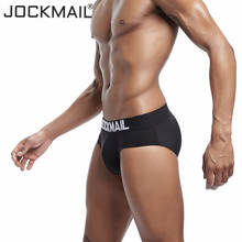 JOCKMAIL brand Men Underwear Briefs WJ U convex Penis pouch breathable Ice silk  slip homme sexy cuecas gay men Briefs Bikini 2024 - buy cheap