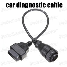 14 PIN OBD male to OBD2 16PIN Female Adaptor Cable car scanner cable For Mercedes/For Benz /For Sprinter/For VW /Van 2024 - buy cheap