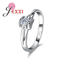 Anillo de Plata de Ley 925 con forma de personalidad para hombre y mujer, joyería de compromiso de boda, CZ de grado superior, hermosa 2024 - compra barato