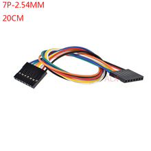 10PCS 7PIN DUPONT LINE female to female PITCH 2.54MM 20CM double head 7P 7 pin JUMPER CABLE WIRE FOR PCB connector 2024 - buy cheap