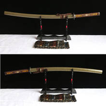 HIGH QUALITY Hand forge 1060 High carbon steel Japanese Samurai Sword katana full tang sharp. 2024 - buy cheap