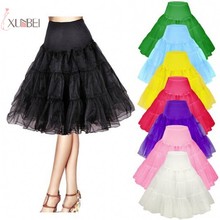 25" Retro Underskirt 50s Swing Vintage Petticoat Rockabilly Tutu Fancy Net Skirt Slips Wedding Accessories 2024 - buy cheap