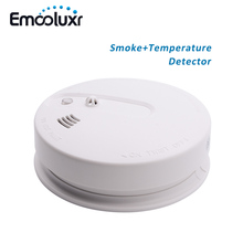 Wireless Smoke Heat Sensor Fire Alarm Detector for 433MHz Wireless Burglar Alarm System or Standalone Smoke Temperature Sensor 2024 - buy cheap