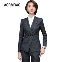 Women suits Slim spring Long sleeve jacket pants 2-piece set OL Formal Business Women pants suits Woman set suits 6921 2024 - buy cheap