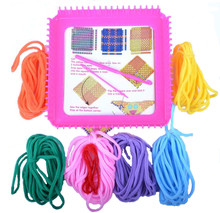 Craft Weaving Loom DIY Knitting Machine Yarn Loom Knitting Weaving Frame Pixel Sewing Accessories DIY Sewing Tools 2024 - buy cheap