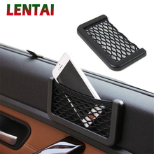 LENTAI Car Seat Side Back Storage Net Bag Phone Holder For Mazda 3 CX-5 Skoda Octavia A7 A5 2 Rapid Fabia VW Polo Passat B8 B5 2024 - buy cheap