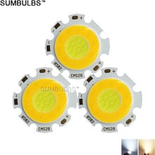 10PCS 28MM Double Color COB LED Light Source Chip On Board 2*3W 2*5W 2*7W Round COB Lamp for Spotlights Downlight DIY LEDs 2024 - buy cheap