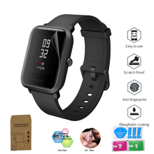 Film For Xiaomi Huami Amazfit Bip Youth Glass Full Screen Protector Soft HD Clear(Not Tempered Glass) Protective For Amazfit Bip 2024 - buy cheap