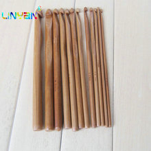 3 mm-10mm 12 PS/lot Carbonized round bamboo crochet Hooks Knitting Needles diy Sewing Tools Weave Craft Crocheting bodkin t49 2024 - buy cheap