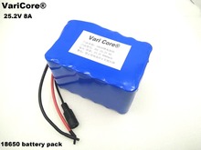 VariCore 24V 8Ah 6S4P 18650 Battery li-ion battery 25.2v 8000mAh electric bicycle moped /electric/lithium ion battery pack 2024 - buy cheap