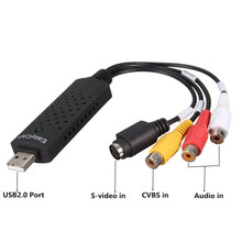 USB 2.0 Easy to Cap Video TV DVD VHS DVR Capture Adapter Easier Cap USB Video Capture Device support Win10 2024 - buy cheap