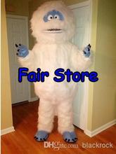 Gran oferta adulto lindo blanco de nieve traje de la mascota del monstruo adulto Abominable Hombre de las nieves monstruo mascota traje de vestido de lujo 2024 - compra barato