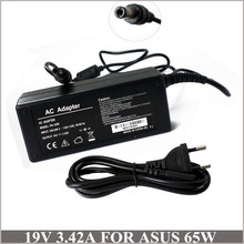 19V 3.42A AC адаптер питания ноутбук зарядное устройство разъем для Asus X53U-XR1 X53U-XR2 X53U-Rh11 X53U-Rh21 K60i K52F-EX961V 2024 - купить недорого