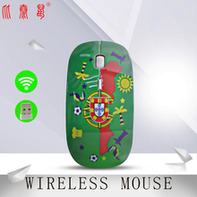 BTS-012P flag de portugal 2.4ghz opto-mouse óptico sem fio eletrônico 1200 dpi para computador pc 2024 - compre barato