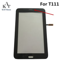 Для Samsung Galaxy Tab 3 Lite 7,0 SM-T110 T111 T113 T114 T113NU T116 сенсорный экран дигитайзер Внешний стеклянный объектив Замена + Инструменты 2024 - купить недорого