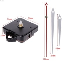 Quartz Clock Movement Mechanism Hands Wall Repair Tool Parts Silent Kit Set DIY Silver Pointer 17# 2024 - buy cheap