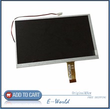 Tela lcd hannstar original de 7 polegadas, 26pin, tft, h ff48000 rgb (h) * 234 (v), frete grátis 2024 - compre barato