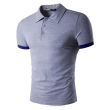 Camiseta polo masculina de alta qualidade, camiseta de manga curta de algodão sólido casual de negócios, camiseta de verão de marca com tamanho grande 2024 - compre barato