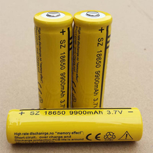 DING LI SHI JIA 4pcs 18650 Battery Rechargeable Battery 3.7V 9900mAh Li-ion Battery For LED Flashlight Torch Batteries 2024 - buy cheap