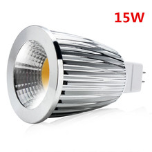 10x High Power Lampada Led MR16 COB 9W 12W 15W Dimmable Led Cob Spotlight Warm Cool White MR 16 12V Bulb Lamp 2024 - buy cheap