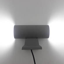2*3 Вт/двойной источник переменного тока 85-265 в IP65 водонепроницаемая наружная светодиодная подсветка стены и вниз алюминиевая настенная лампа для сада открытый двор 2024 - купить недорого