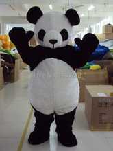 Factory direct sale New wedding Panda Bear Mascot Costume Fancy Dress Adult Size Free Shipping 2024 - buy cheap