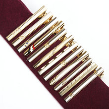 Clip de corbata de estilo clásico Simple para hombre, broche de Metal, Color oro rosa, para negocios 2024 - compra barato