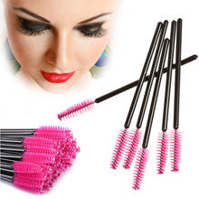 New 50Pcs/lot Disposable Eyelash Brushes Mascara Wands Applicator Wand Brushes Eyelash Comb Brushes Makeup Tool Kit 2024 - buy cheap