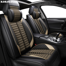 KOKOLOLEE-Fundas de asiento de coche para Peugeot, todos los modelos, 308, 508, 301, 4008, RCZ, 301, 3008, 206, 307, 207, 2008, 408 2024 - compra barato