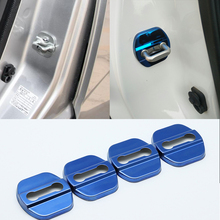 Excellent Stainless Steel Door Lock Buckle Protective Cover Auto Case For Nissan Leaf Altima L32A L33 2010-2019 Car Styling 2024 - buy cheap