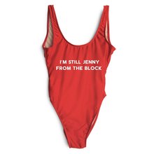 I'M STILL JENNY de THE BLOCK-body Sexy para mujer, traje de baño de una pieza, monos, ropa de playa para niña 2024 - compra barato